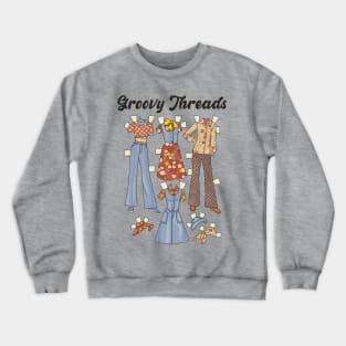 Groovy Threads Crewneck Sweatshirt